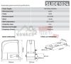 MOTORLINE SLIDE1024, 24V -os TOLÓKAPU, ÚSZÓKAPU KAPUMOTOR SZETT