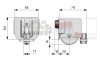 Felfutógörgő úszókapu -hoz, 65x60x4 -es C sínhez (ER65 )